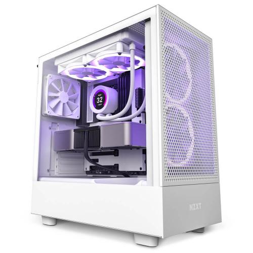 本当に信頼出来る店 NZXT H5 Flow White CC-H51FW-01 | パソコン工房【公式通販】 PCケース(自作PC用)