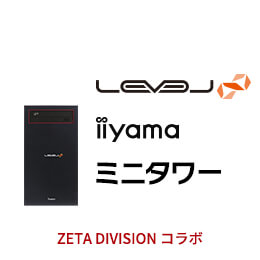 ＜Dell デル＞ LEVEL-M0P5-R56X-RBX-ZETA DIVISION [Windows 10 Home] ミニタワーゲームパソコン画像