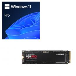 Windows 11 Pro 64bit DSP + SAMSUNG 980 PRO MZ-V8P250B/IT バンドルセット