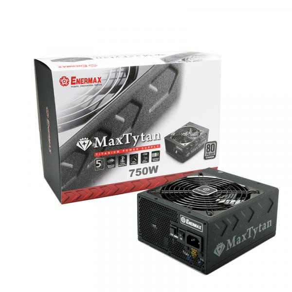 Enermax MaxTytan 750W 電源ユニット Titanium Amazon | ENERMAX 80PLUS チタニウム電源 MaxTytan 750W EMT750EWT