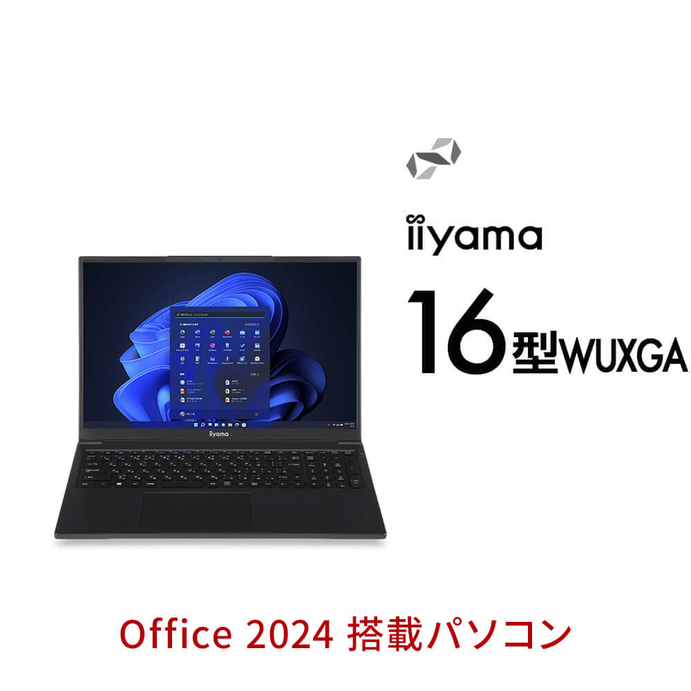 iiyama PC SOLUTION-16FH130-U7-UHX [Office 2024 SET] | パソコン工房