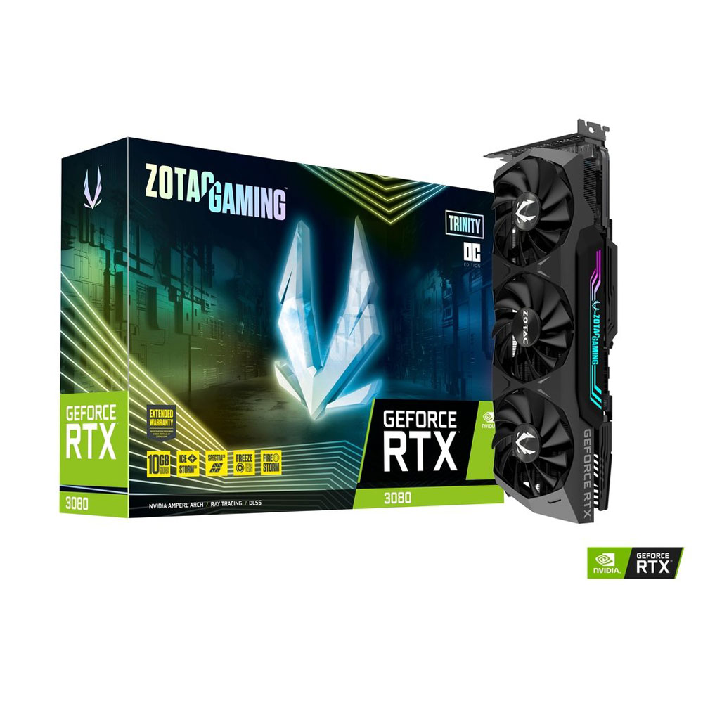 ZOTAC GAMING GeForce RTX 3080 Trinity OC 10GB (ZT-3080-10G-OC/ZT 