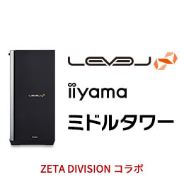 ＜Dell デル＞ LEVEL-R969-LC129K-WAX-ZETA DIVISION [Windows 11 Home] ミドルタワーゲームパソコン