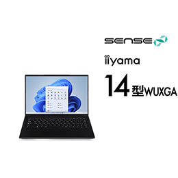 iiyama Windows11 ノートPC SENSE 16GB SSD1TB iiyama PC SENSE-18WG191-U9-XKZX | パソコン工房【公式通販】