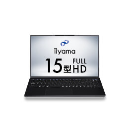 iiyama　ノートパソコン　15.6型　Window11 iiyama PC SENSE-15FH127-i7-UHSX | パソコン工房【公式通販】