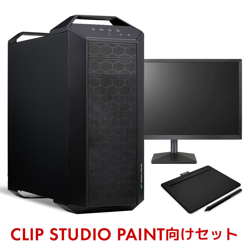ハヤマ商品 iiyama PC SENSE-F079-LC137-NAX-CSP StarterPack [CLIP STUDIO PAINT