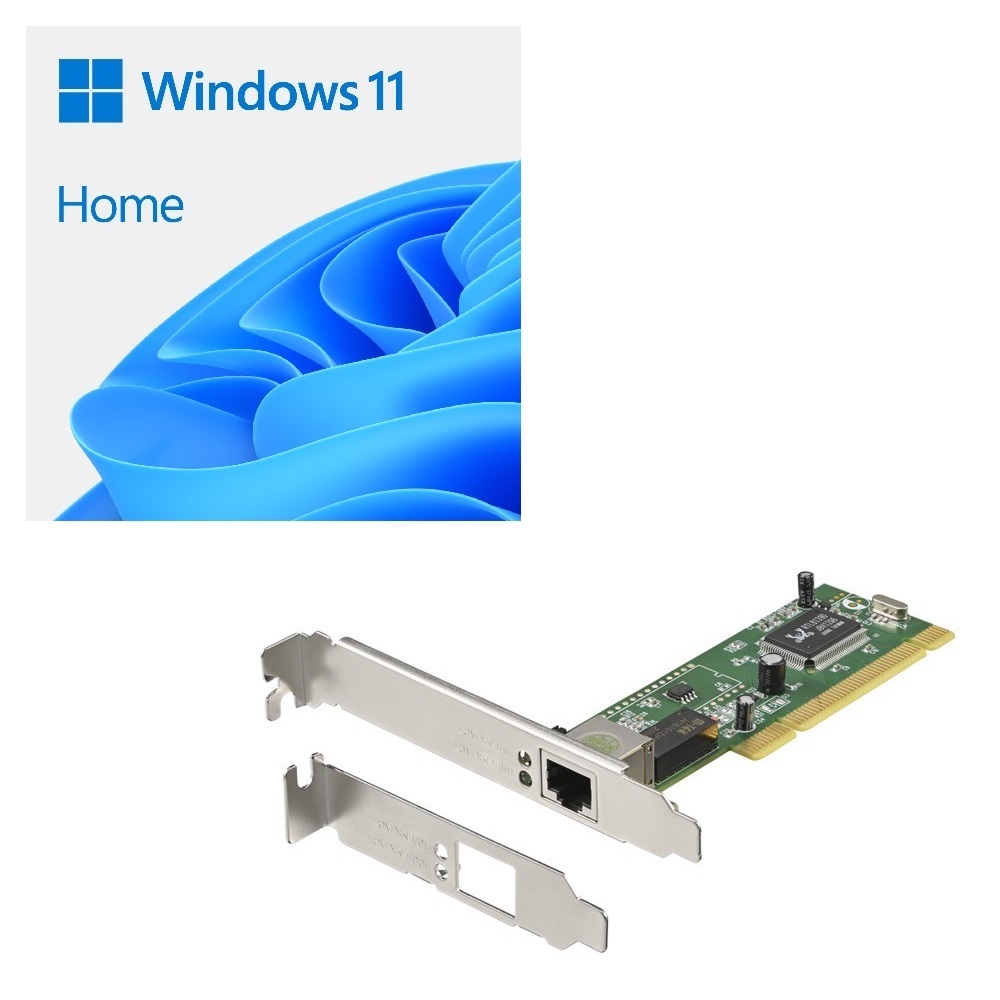 セット商品 Windows 11 Home 64bit DSP + BUFFALO LGY-PCI-TXD