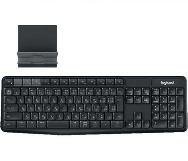 新品 K375s logicool ワイヤレスフルサイズキーボード スタンド付き ロジクール K375s Multi-Device Bluetooth® Keyboard + Stand