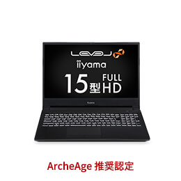 LEVEL-15FXR21-i7-ROXX-ArcheAge [Windows 10 Home] iiyama　BTO パソコン　格安通販