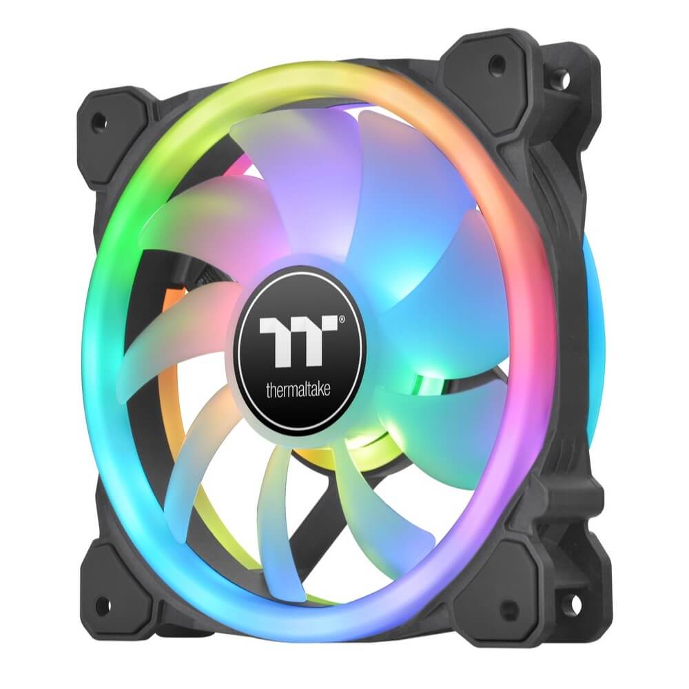Thermaltake 12 RGB Radiator Fan Premium Edition 3Pack CL-F137-PL12SW-A | パソコン工房【公式通販】