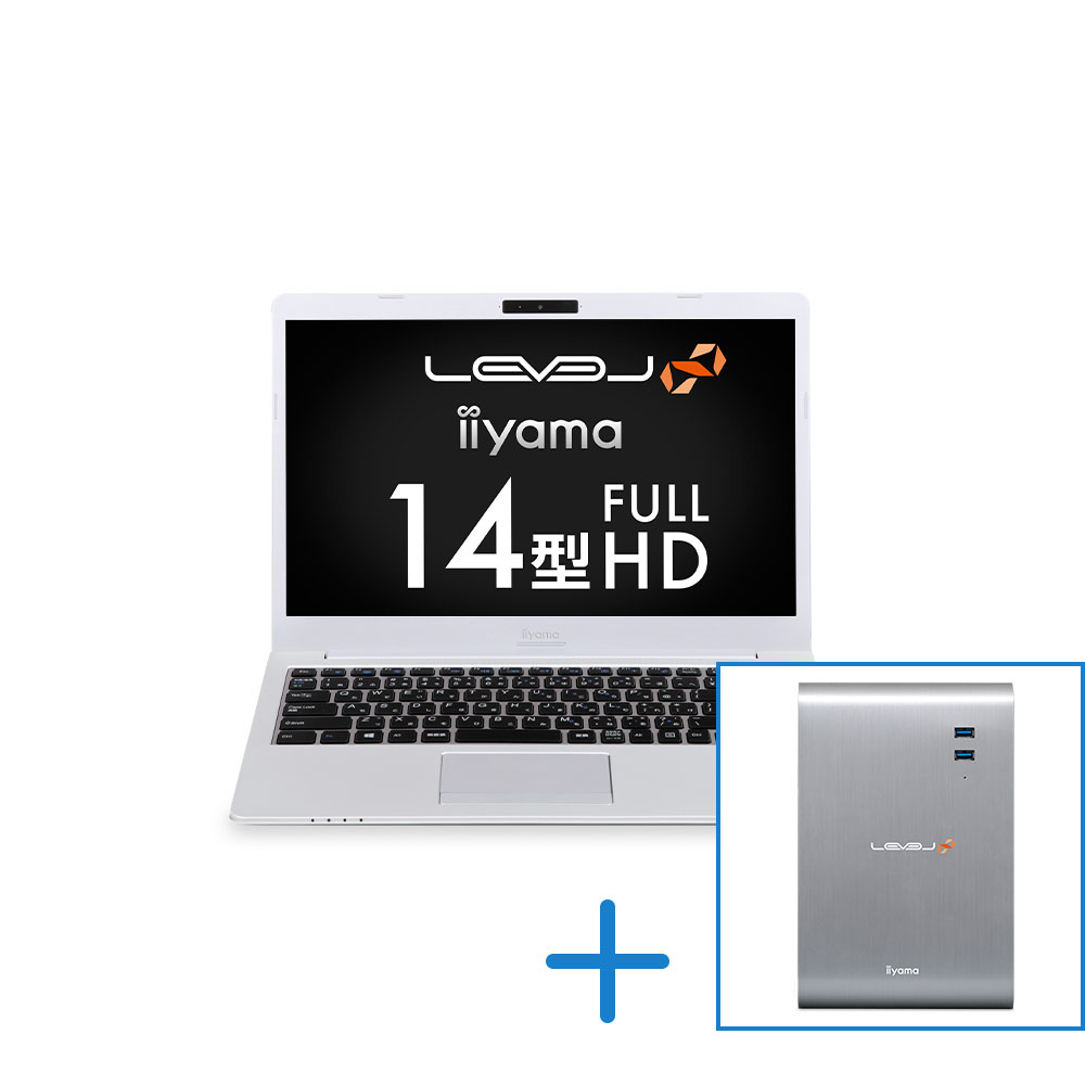 X145 【美品】IIYAMA 14型/i7第8世代/16GB/512GB　2 X145 【美品】IIYAMA 14型/i7第8世代/16GB/512GB ノートパソコン