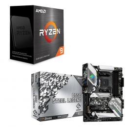 AMD Ryzen 9 5900X BOX + ASRock B550 Steel Legend セット