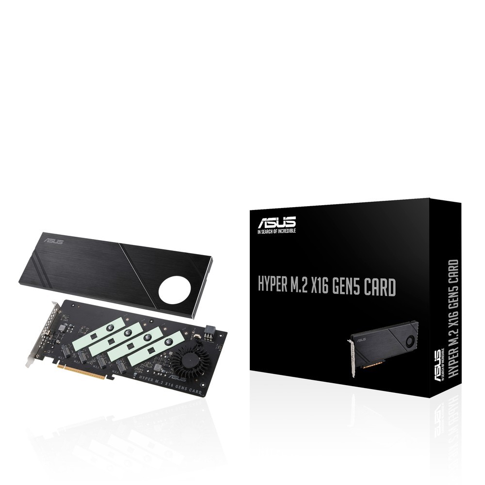 ⭐️ほぼ未使用/極美品 ASUS Hyper M.2 x16 Gen5 カード ASUS Hyper M.2 x16 Gen5 Card」が登場 | 自作とゲームと趣味の日々