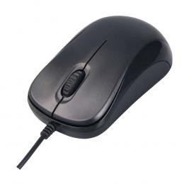 シンプルマウス 2ボタン+1スクロール ( FW-M01-BK (パソコン工房限定モデル) )