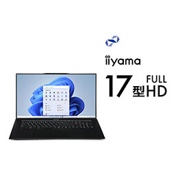 【16GBメモリ】Windows11搭載17インチ大型ノートPC iiyama製 iiyama PC LEVEL-16WR171-U7-UK1X-ZETA DIVISION | パソコン工房