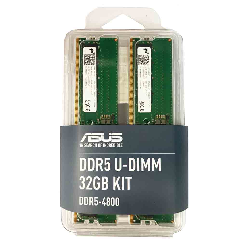 ASUS DDR5 U-DIMM 32GB KIT Micron  パソコン工房【公式通販】