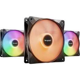 LIGHT WINGS LX 120mm PWM High-Speed 3-Pack BL124 [Black]