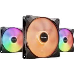 LIGHT WINGS LX 140mm PWM High-Speed 3-Pack BL130 [Black]