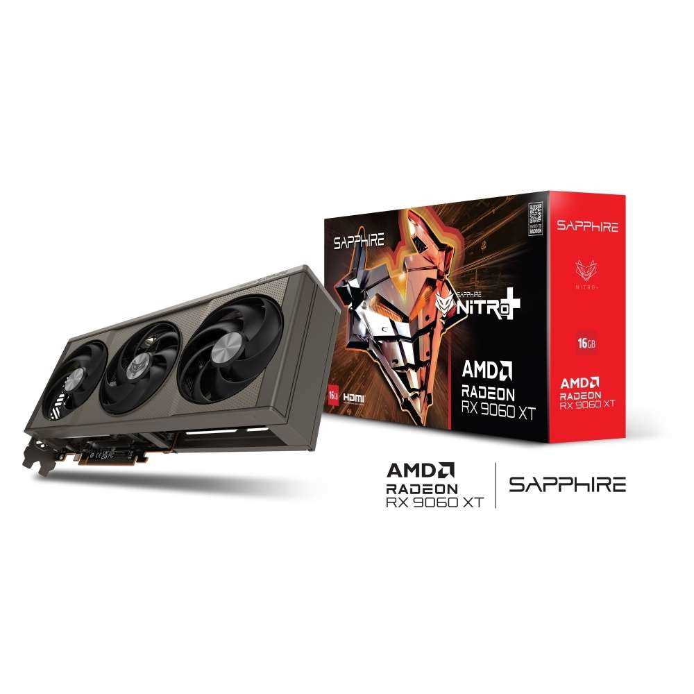 Sapphire NITRO+ AMD Radeon RX 9060 XT GPU | パソコン工房