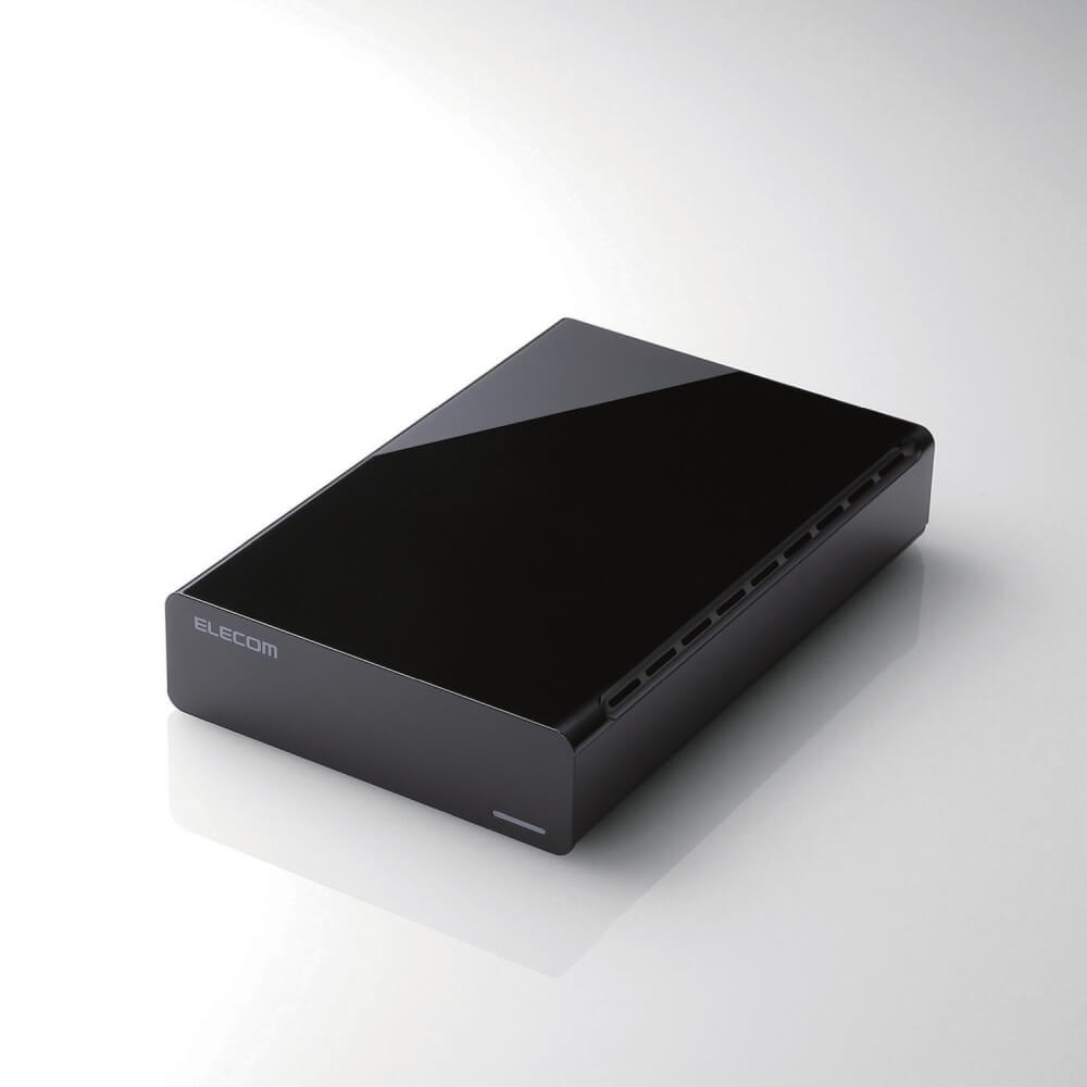 ELECOM TV向け外付けHDD 6TB USB3.2Gen1 ELD-FTV060UBK【11,980円】 送料無料 期間限定セール！