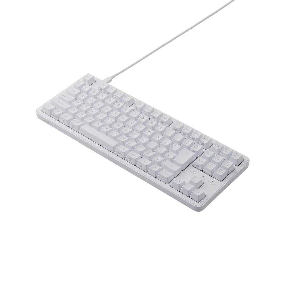 キーボード ELECOM TK-MC30UKTWH & M-IT11BR series 有線メカニカルテンキーレスキーボード - TK-MC30UKTWH