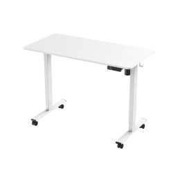 パソコン工房 電動昇降機能付きゲーミングデスク ホワイト ( LEVEL