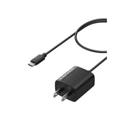 Anker Charger (12W Built-In 1.5m USB-C �P�[�u��) A2059N11 [�u���b�N]