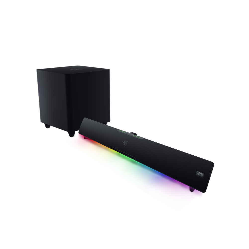 Razer leviathan v2 proゲーミングスピーカー 音を耳へ直接届けるゲーミングスピーカー『Razer Leviathan V2