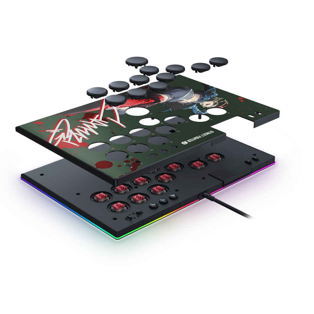 Razer Kitsune All-Button Arcade Controller SF6 Cammy Edition