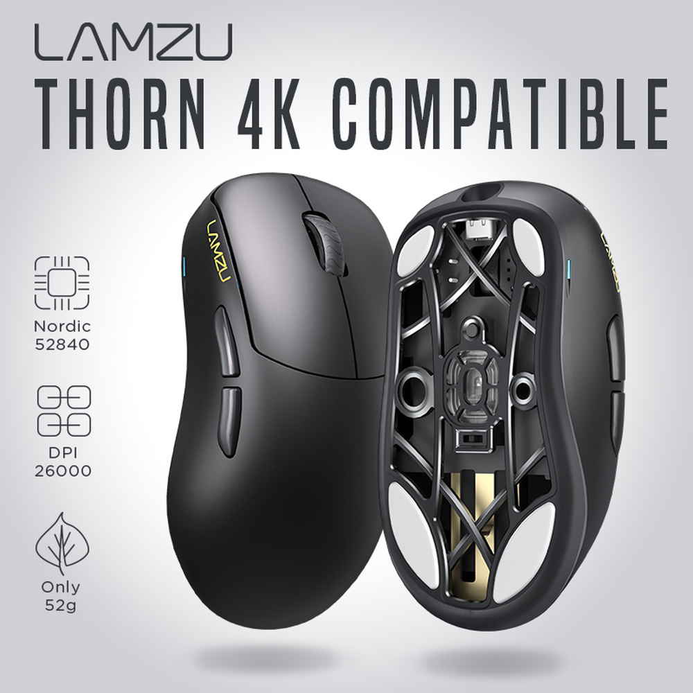 LAMZU THORN(4K Compatible) ブラック + 4Kドングル