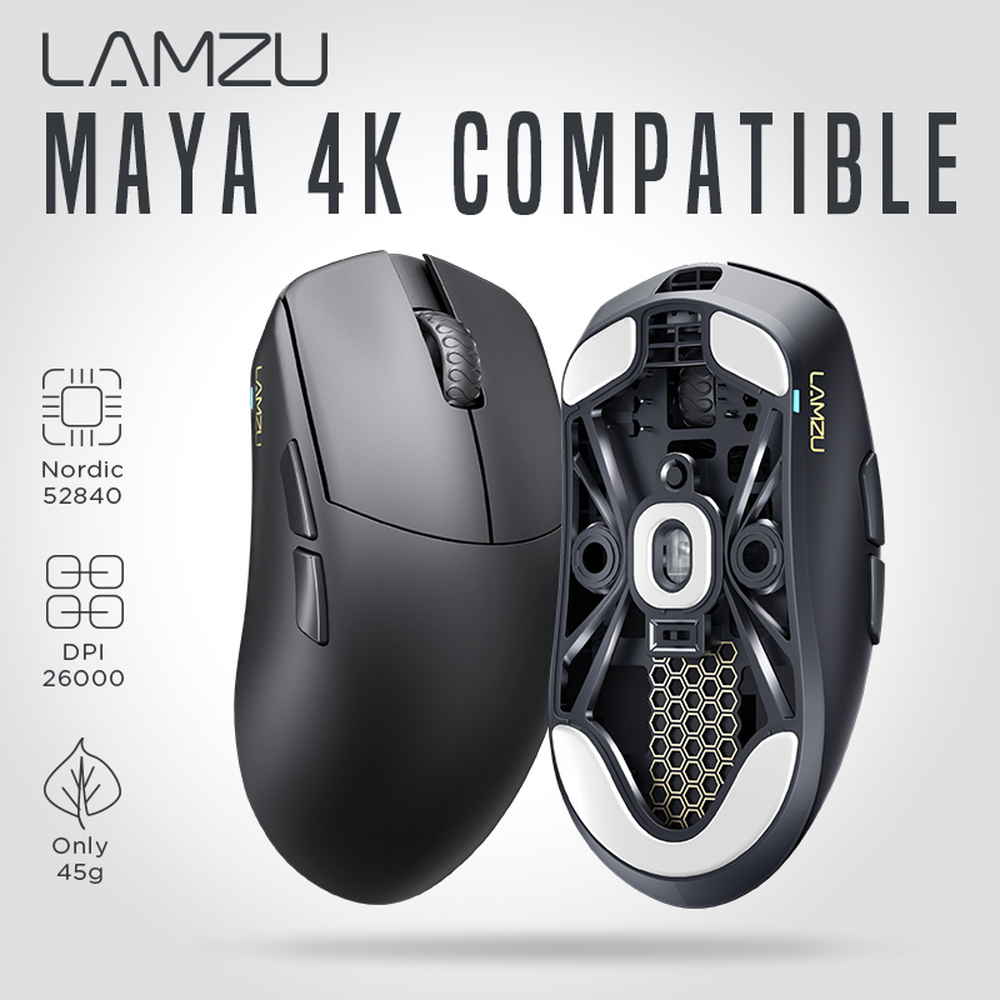 LAMZU Maya (4K Compatible) Charcoal Black LAMZU-00006-CBLK