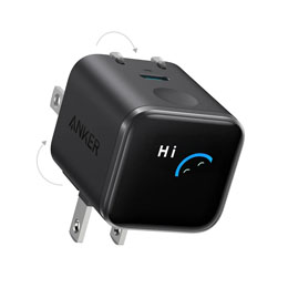 Anker Nano Charger (45W Display �X�C���O�v���O) A121DN21 [�z���C�g]