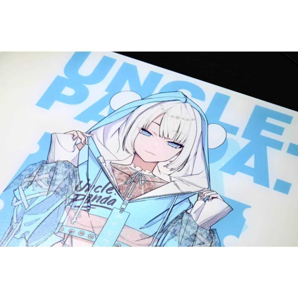 Uncle Panda ガラスマウスパッド ブルー SP | パソコン工房