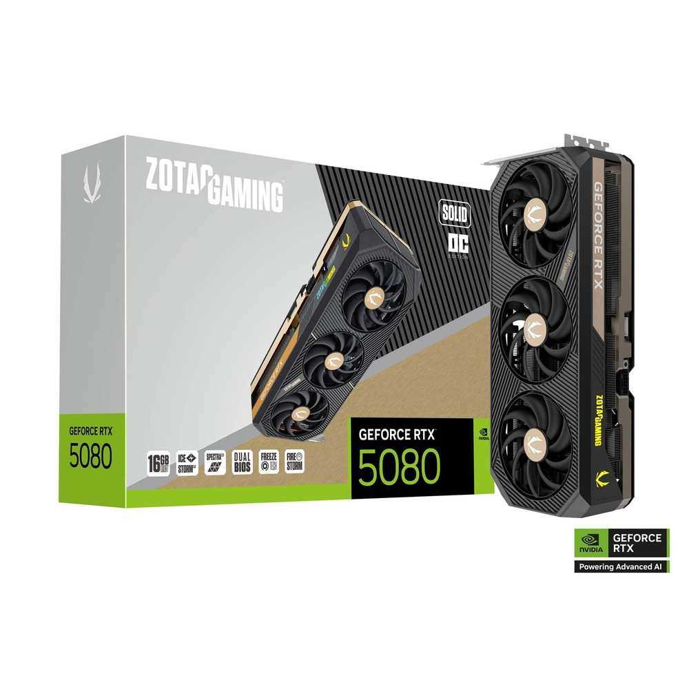 ZOTAC GAMING GeForce RTX 5080 SOLID OC(限定数100) | パソコン工房 