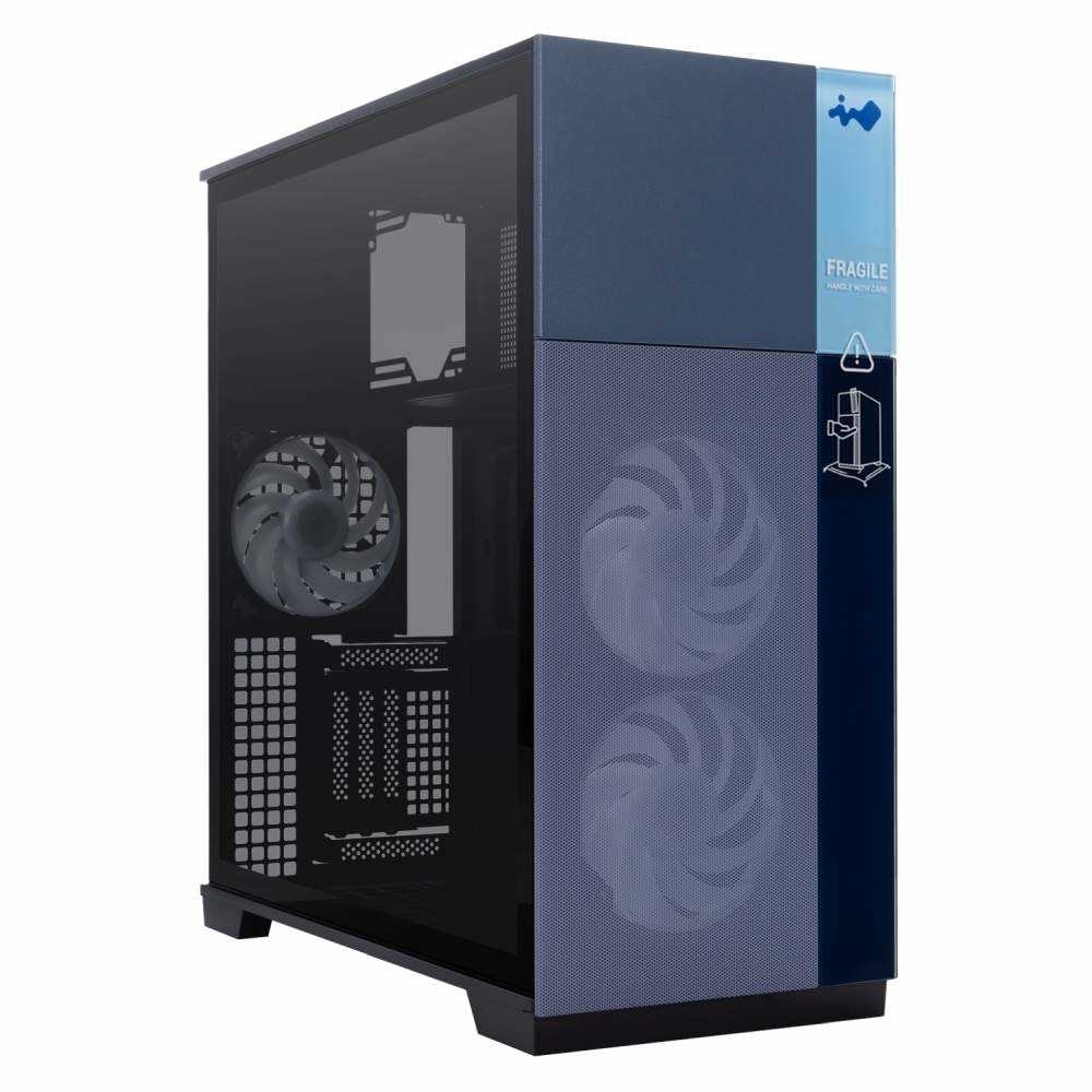 IN WIN　Mini-ITXケース IW-CS-POCONEBLK　Black Amazon | IN WIN 各パネルがひとつにつながっており組み立てが