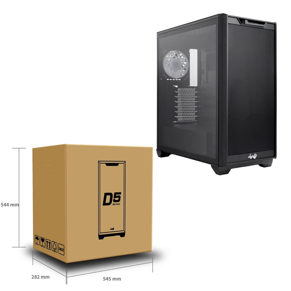IN WIN D5 IW-CS-D5BLK-1AN120 | パソコン工房【公式通販】