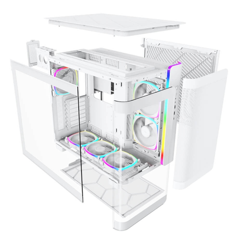 MONTECH KING 95 PRO Pure White | パソコン工房【公式通販】