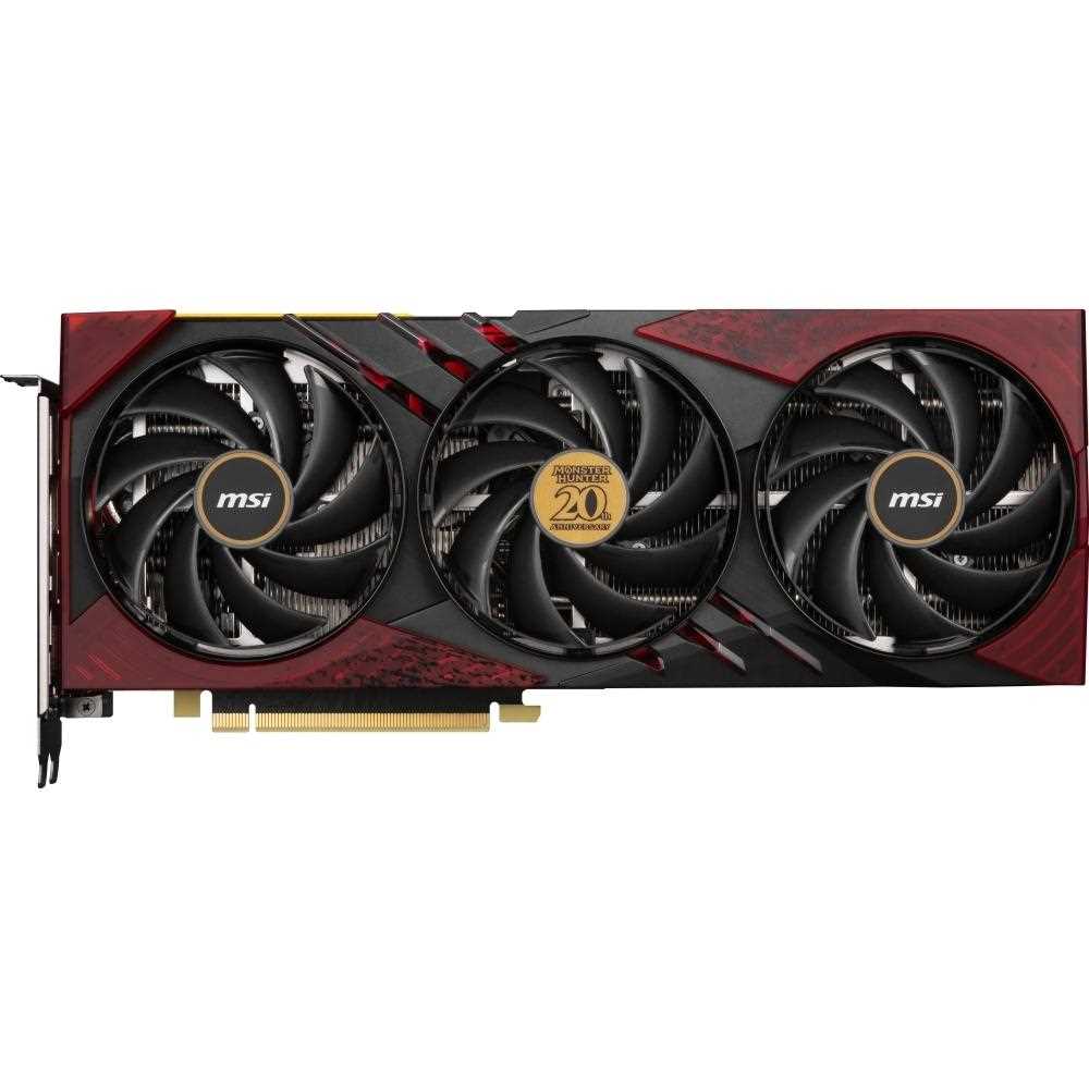 MSI GeForce RTX 4060 Ti 8G x GC30 MONSTER HUNTER EDITION MSI GeForce RTX 4060 Ti 8G x GC30 MONSTER HUNTER EDITION