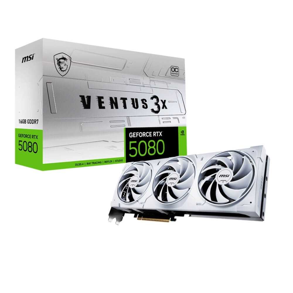 MSI GeForce RTX 5080 16G VENTUS 3X OC WHITE | パソコン工房