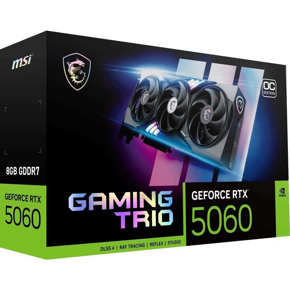 の 人気アイテムランキング GeForce MSI RTX パソコン工房【公式 | OC TRIO GAMING 8G 5060 グラフィックボード・グラボ・ビデオカード