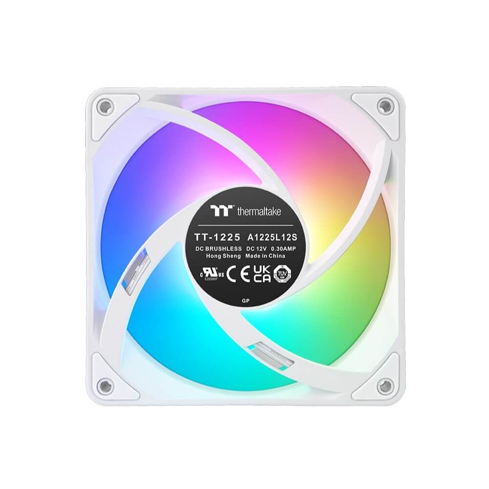 Thermaltake CT120 EX Reverse ARGB Sync 白 ThermaltakeThermaltake CT120 EX Reverse ARGB Sync PC Cooling