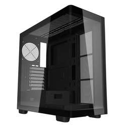 黒いミドルタワーPCケース PCケース 【 黒鷺城 】 ゲーミング MicroATX MiniITX ミドル