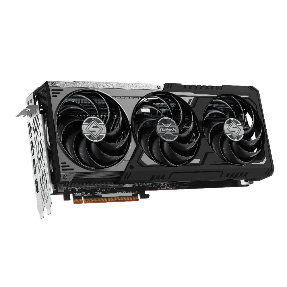ASRock AMD Radeon RX 9070 XT Steel Legend Dark 16GB