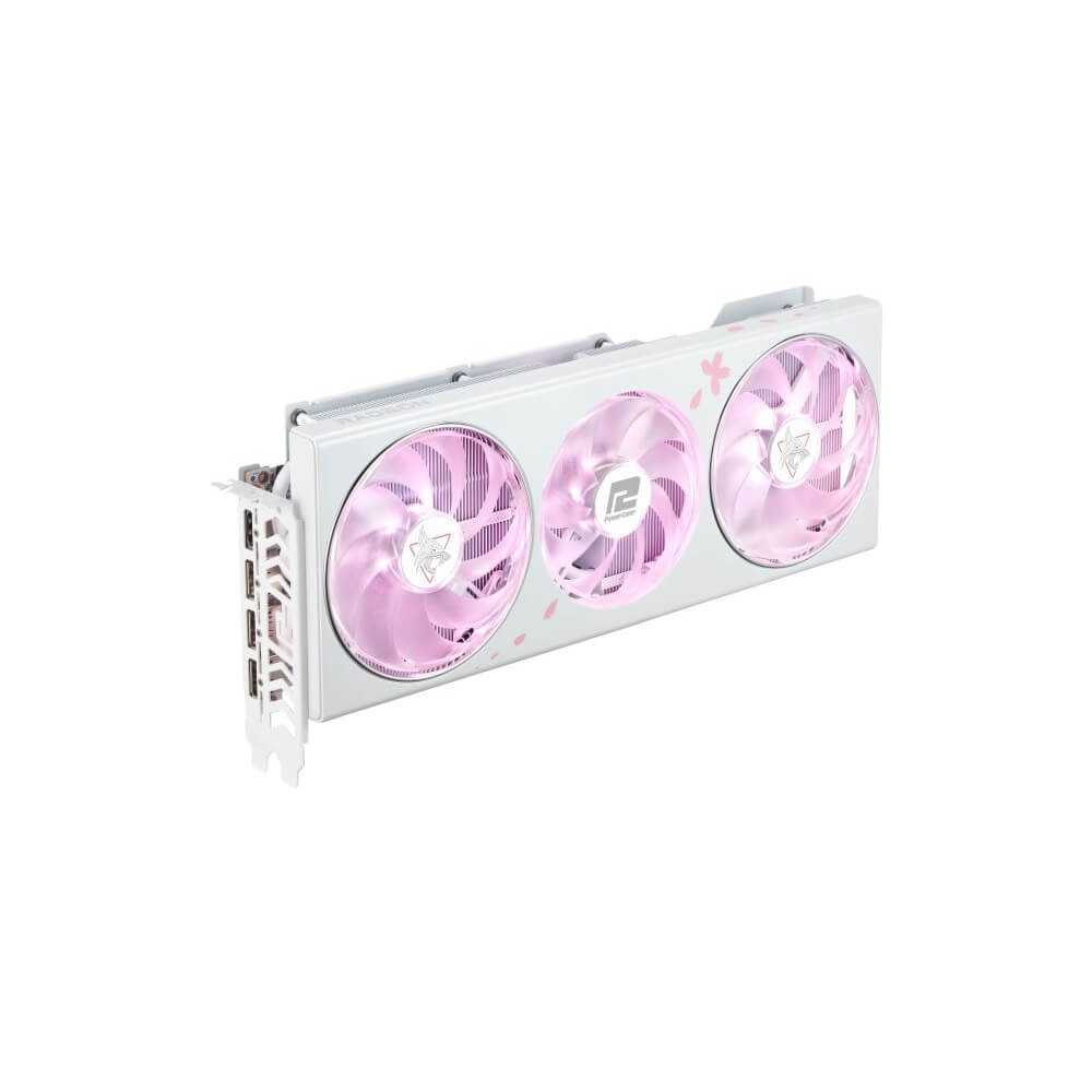 PowerColor Hellhound Sakura AMD Radeon RX 7800 XT 16GB GDDR6 