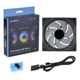 LianLi UNI FAN SL Infinity 120 Black Single Pack | パソコン工房