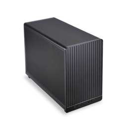 PCケース(自作PC用) Lian li A3-mATX Black A3-mATXBlack Lian Li A3 microATX Mini Tower Computer Case - Wooden Black