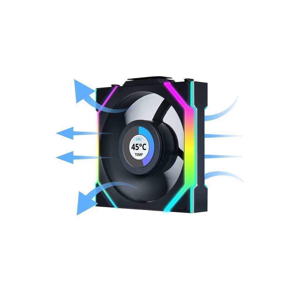 Lian Li UNI FAN SL WIRELESS LCD 120リバース UNI FAN SL Wireless - LIAN LI is a Leading Provider of PC
