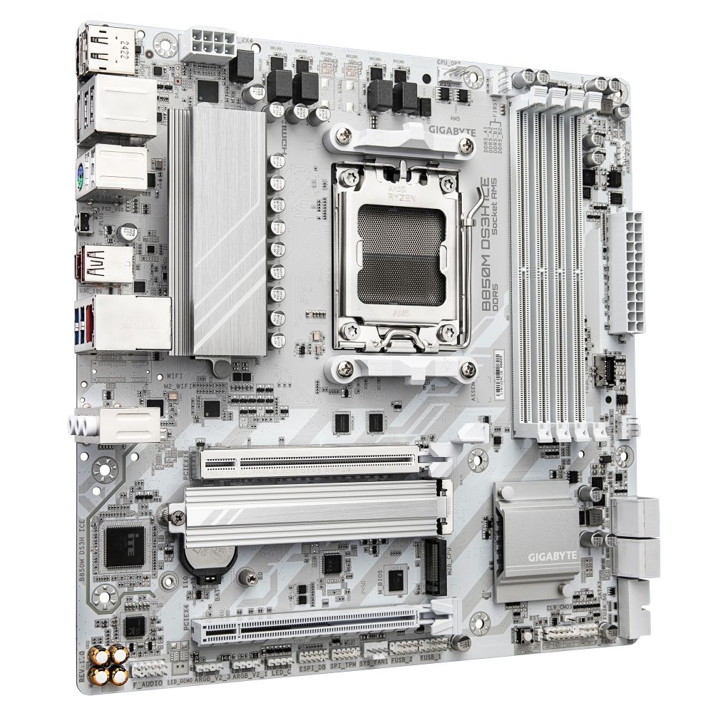 GIGABYTE B850M D3HP RYZEN AM5マザーボード Amazon.com: GIGABYTE B850M D3HP Motherboard - AMD Ryzen 9000