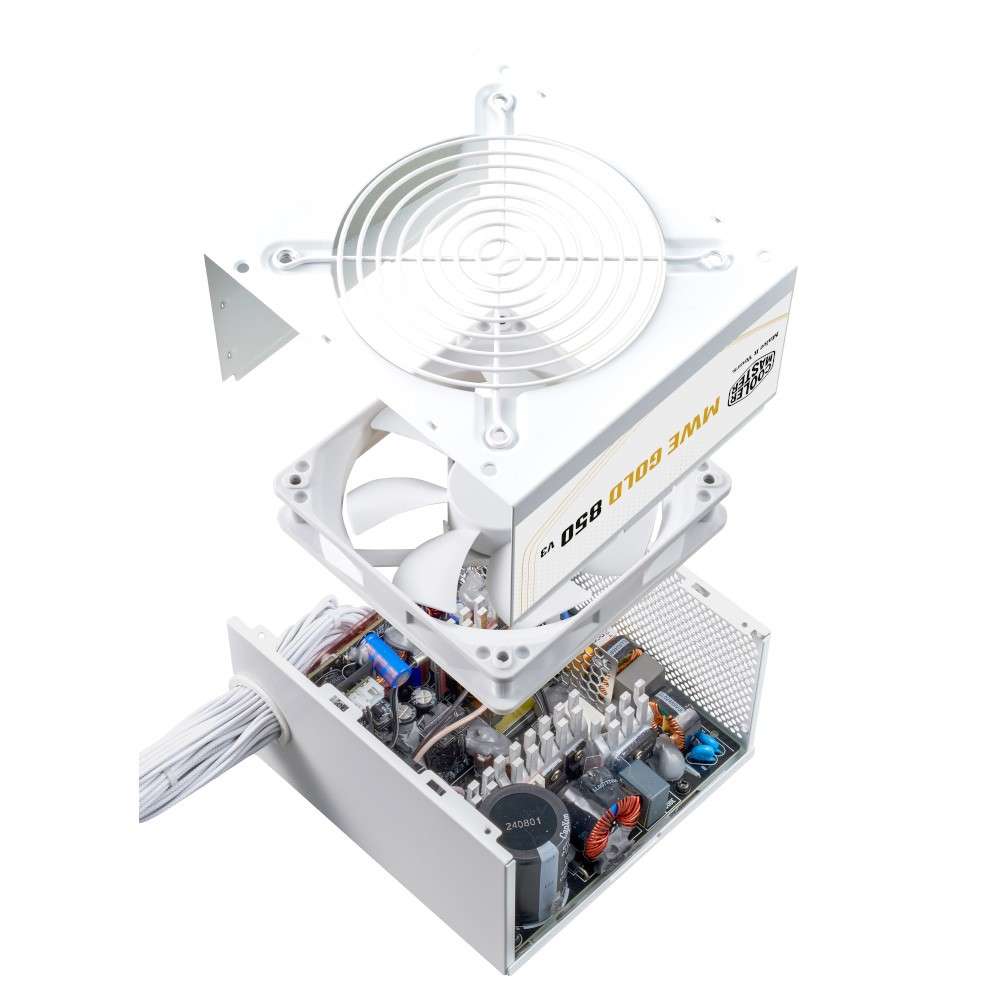 COOLER MASTER MWE Gold 850 V3 ATX 3.1 White Edition Non