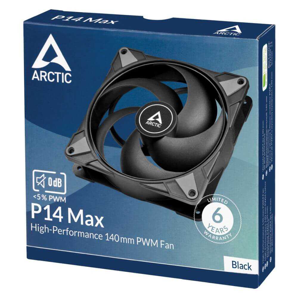 【あす楽対応】 Max P14 ARCTIC Black パソコン工房【公式通販】 | ACFAN00287A PC用ファン・クーラー
